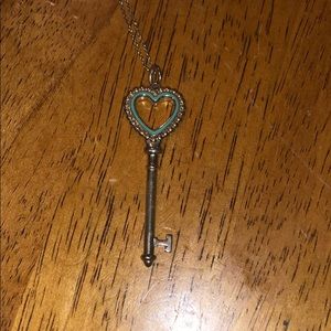 Tiffany&Co large key necklace